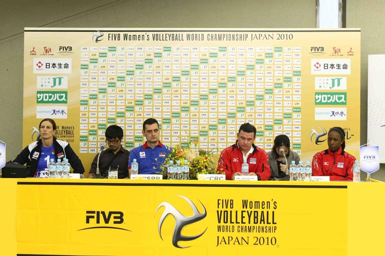 Serbia v Costa Rica press conference